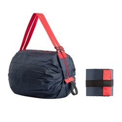 Bag Storio Plygadwy Gyda Bagiau llaw Cuddliw Teithio Cludadwy Handle Bag Siopa Cynhwysedd Mawr