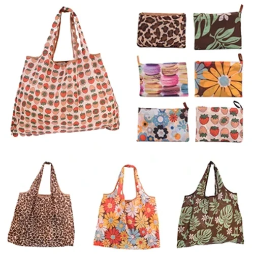 Maramihang Estilo Malaking Sukat Folding Shopping Bag Proteksyon sa Kapaligiran Malaking Kapasidad Magaan at Portable Storage Bags