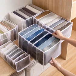 Clothes Storage Box Storage Baskets Closet Separation Organizers Underwear Bra Sock Clothes Pants Compartment Boxes Home Storage