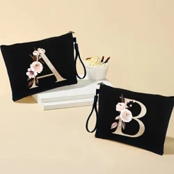 Litir Dath Óir Mála Cosmaidí Dubha Málaí na mBan Eagraí Makeup Pouch Páistí Taisteal Feisteáin Leithris Bronntanais Múinteora Sparán Boinn