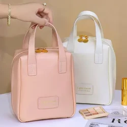 ʻEke Hoʻomaʻemaʻe Hiki i ka nui o ka ʻeke holoi holoi ʻeke PU ʻili ʻeke waihona ʻeke make-up organizer mea hoʻohana me ka lima.