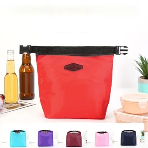 Thời Trang Di Động Bento Túi Làm Mát Nhiệt Lnsulated Chống Nước Bữa Ăn Trưa Thực Phẩm Mang Theo Túi Bảo Quản Túi Dã Ngoại Công Nhân Sinh Viên