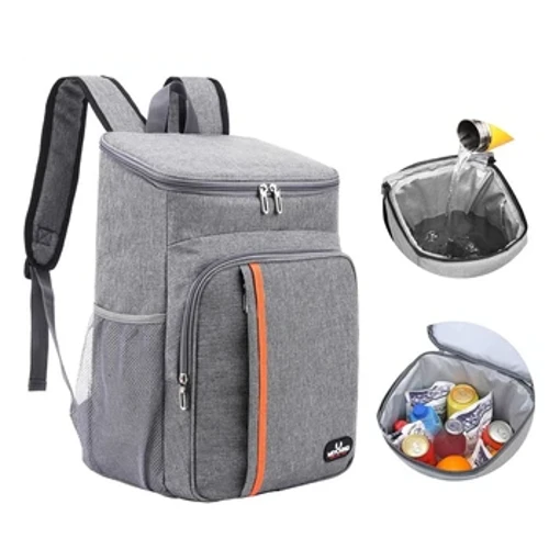 20L Bärbar Termisk Lunchväska Matlåda Slitstark Vattentät Kylare Isisolerad Fodral Camping Oxford Middagsryggsäckar Icebox