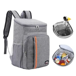 20L Bärbar Termisk Lunchväska Matlåda Slitstark Vattentät Kylare Isisolerad Fodral Camping Oxford Middagsryggsäckar Icebox