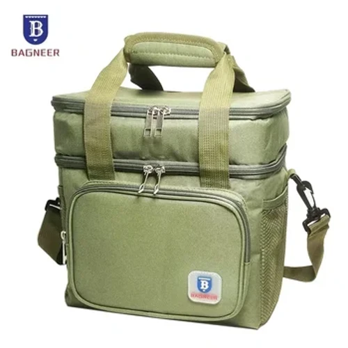 Draagbare Thermische Lunchtas Picknick Voedsel Koeltassen Geïsoleerde Case Duurzaam Waterdicht Kantoor Lunchbag Schouderriem Koelbox