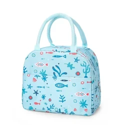 Skolarbete Isolerad matväska För kvinnor Barn Kylväska Termoväska Bärbar låda Ice Pack Tote Mat Picknickpåsar Lunchväskor