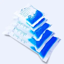 10 Pcs Reusable Ice Bag Water Injection Icing Cooler Bag Pain Cold Compress Ins Refrigerate Food E mālama i ka Gel hou maloʻo Ice Pack