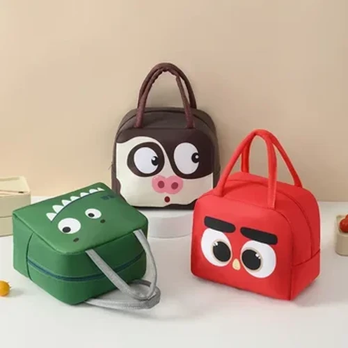 Kawaii Taşınabilir Buzdolabı Termal Çanta Kadın çocuk Okul Termal Yalıtımlı yemek kabı Tote Gıda Küçük Soğutucu Çanta Kılıfı Lonchera