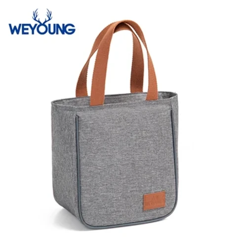 Merched Bag Bocs Cinio Cludadwy Inswleiddiedig Tote Teulu Teithio Picnic Diod Ffrwythau Bwyd Ffrwythau Lady Ffres Bag Bento Oerach