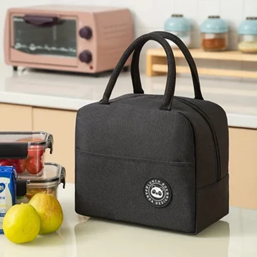 Sac de boîte à déjeuner isolé, 1 pièce, sac à déjeuner portable épais pour étudiant
