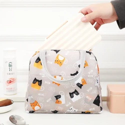 Draagbare Lunchzakken Thermische Isolatie Lunchbox Opbergtas Kinderen School Lunchbox Tas Picknick Opslag Grote Capaciteit Tote