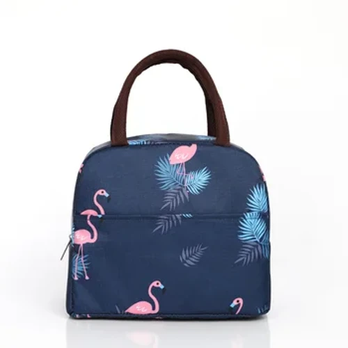 Sacos mais quentes frescos à prova dwaterproof água náilon portátil zíper térmico oxford almoço sacos para mulheres conveniente lancheira tote sacos de comida