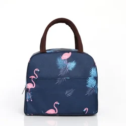Sacchetti caldi freschi in nylon impermeabile con cerniera portatile con cerniera thermal borse da pranzo oxford per donne comode box da pranzo borse da pranzo