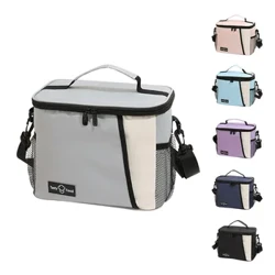 Borsa da pranzo isolata Grande borse da pranzo per uomini uomini riutilizzabili per il pranzo con spalla regolabile
