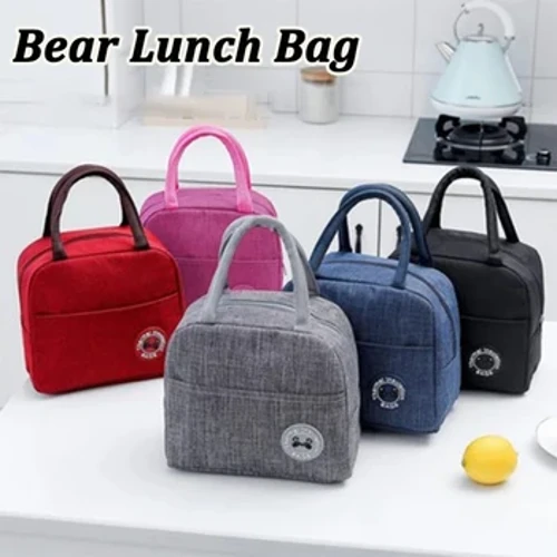 Izolirana vrečka za kosilo Izolacija Bento Pack Vrečka za riž iz aluminijaste folije Meal Pack Ice Pack Izolacija študentske torbice Bento za kosilo