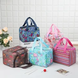 1 PCs faarweg Design isoléiert Portable Lunch Bag fir beschäftegt Professionnelen, Studenten a jiddereen deen e perséinlechen Touch gär huet