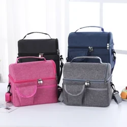Lunchtas Herbruikbare geïsoleerde thermische tas Dames Heren Multifunctioneel 8L Koeler en warm Houden Lunchbox Lekvrij Waterdicht