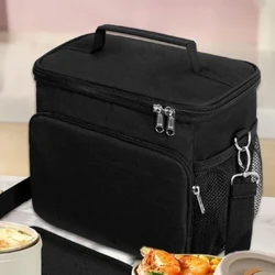 Insulated Lunch Bag for Women/Men - Reusable Lunch Box for Office Work School Picnic Beach - Leak Proof Freezer Cooler Bag with