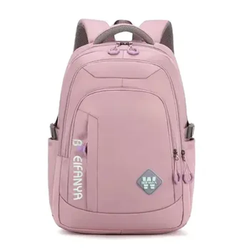Mochila de nylon para mulheres com grande capacidade e resistência à água de ombro resistente