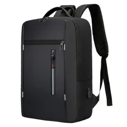 Gwrth-ddŵr Busnes Backpack Dynion USB Backpacks Ysgol 15.6 Modfedd Laptop Backpack Gallu Mawr Bagiau ar gyfer Dynion Backpack Bagiau