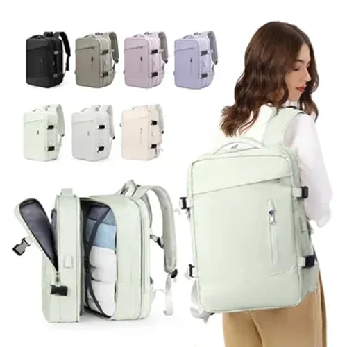 High Quality Travel Backpack Fashion Students Backpack Bag Business Laptop Backpack Men USB Charge Sport Computer Backpack