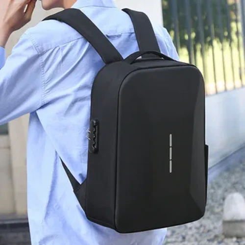 Uly kuwwatly iş syýahat sumkasy USB zarýadly portly erkekleriň sumkasy Erkek ýetginjek Moçila üçin suw geçirmeýän ogurlyga garşy gündiz