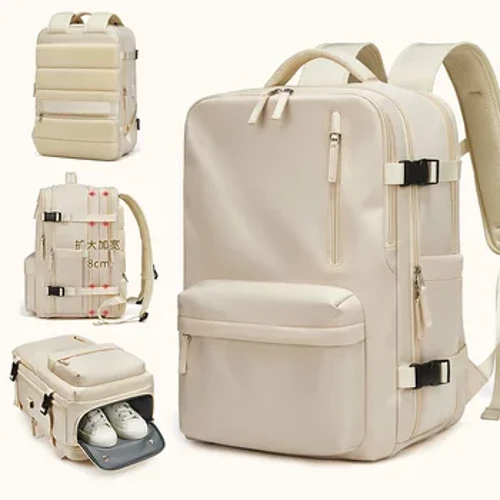 35L cestovní batoh pro ženy, notebook Business batohy Multifunkční USB nabíjecí Mochila školní taška na zavazadla s kapsou na boty