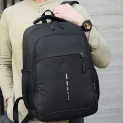 Men's Waterproof Backpack Book Bag Ultra Lightweight Back Bag para sa Men's Stylish Notebook Backpack