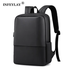 INFEYLAY Men Business backpack taistil uiscedhíonach Glúine Backpack faisin scoil mac léinn Mála digiteach bean nua Mochila