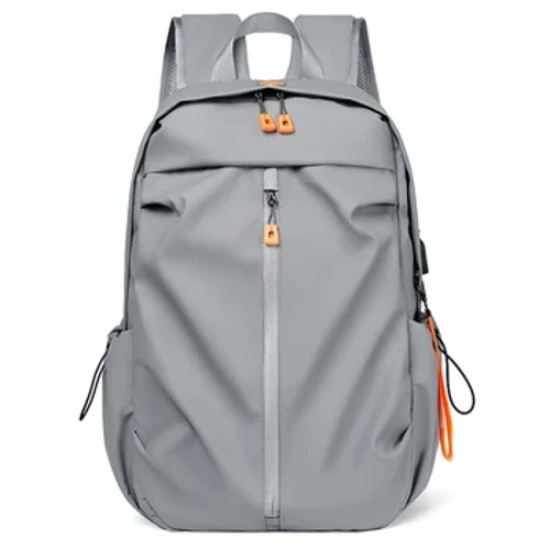 Ransel Kanggo Pria Multifungsi USB Pengisian Bisnis Notebook Ransel Film Tahan Air Tas Kasual Pria