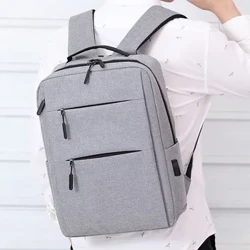 Táskák Férfi Üzleti Laptop Férfi Hátizsák Többfunkciós Vízálló Hátizsák USB Töltő Hátizsák Nylon alkalmi hátizsák