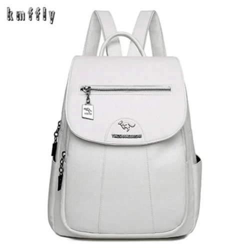 Sac à dos en cuir de bonne qualité pour femmes, sac à dos de voyage de grande capacité, sacs d'école à la mode, sacs à bandoulière Mochila pour femmes, nouvelle collection 2021