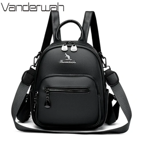 Žene putuju ruksak za tinejdžersku djevojku 2022 meka koža ženska moda 3 u 1 bagpacks veliki kapacitet dame mochilas feminina