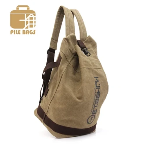 Canvas Rugzak Heren Tas Rugzak Unisex Schooltassen Reizen Mannen Casual Rugzak Rugzak Canvas Vintage Schoolrugzak Stadstas