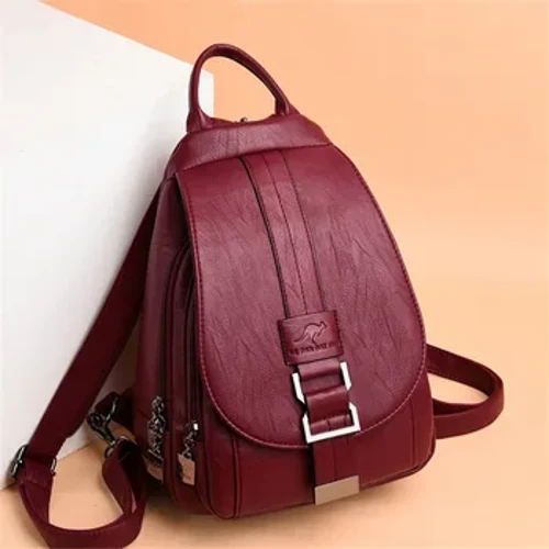 Femmes chaudes sacs à Dos en cuir femme Vintage Sac à Dos pour adolescentes école poitrine Sac voyage Sac à Dos dames Sac A Dos Sac à Dos