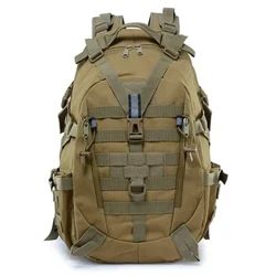 40L Multifunction Camping Backpack Dynion Bag Teithio Milwrol Fyddin Tactegol Molle Dringo sach deithio Heicio Awyr Agored Sac De Sport Bag
