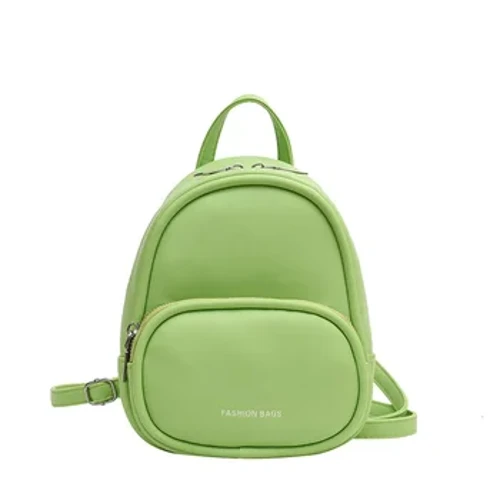 SYZM, modischer kleiner Damenrucksack, süße Makaron-Farbe, Mädchenhandtasche, weicher PU-Leder-Rucksack für Damen, Mini-Damentaschen