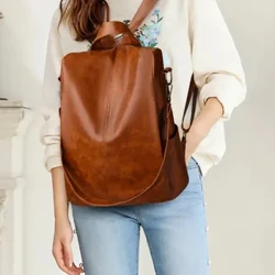 1pc Women's Large-Capacity Dual-Purpose Anti-Theft Rucksak, Schëllerbeutel, Reesbeutel, Geeignet fir Dammen, Meedercher, All Dag