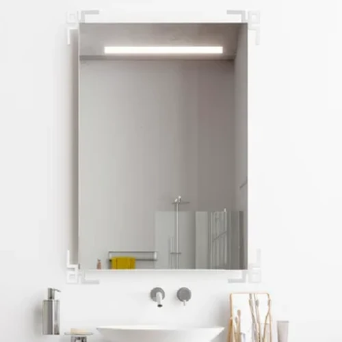 Tự Dính Trang Trí Sáng Tạo Độc Đáo An Toàn Góc Gương Decal Dán Tường Gương Dán Tường Gương Trang Trí Treo Tường Cho Trang Trí