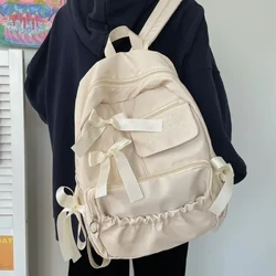 Mode ryggsäck Canvas Dam Ryggsäck Stöldskydd axelväskor Ny skolväska för tonåring flickor Skola Backapck Kvinna