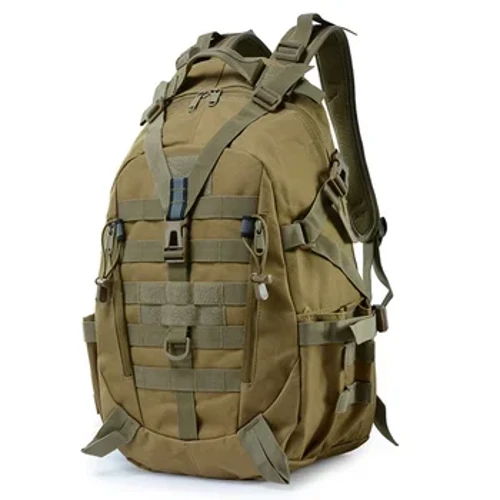 40L Chiến Thuật Quân Đội Ba Lô Dành Cho Nam Cắm Trại Đi Bộ Đường Dài Ba Lô Phản Quang Túi Du Lịch Ngoài Trời Molle 3P Leo Núi Có Túi Túi