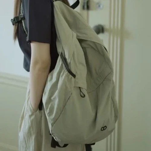 Solas Inaistrithe Níolón Unisex Backpack Déagóir Taisteal Allamuigh Campála Cúiseanna Mic Léinn Scoil Backpack Fir Mná Mná Comaitéara Backpack
