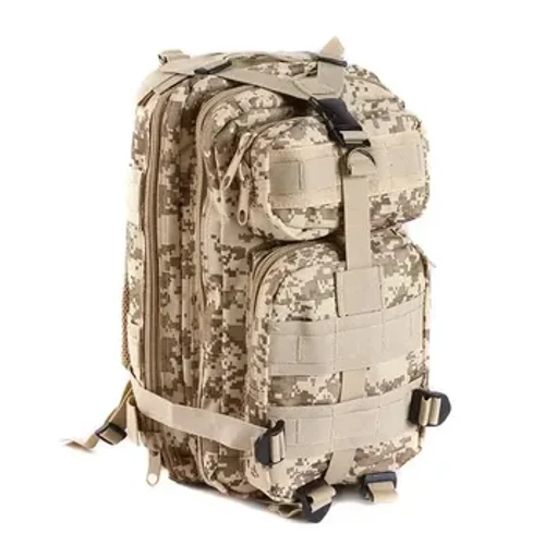 Mochila de camuflaje táctica informal 3p, mochila pequeña para ocio al aire libre, senderismo, Camping, mochila para excursionistas y campistas