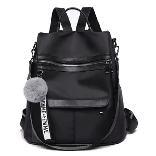 Enetginjek gyzlar üçin sumkalar Rucksack syýahat sumkalary 3-den 1 ýokary hilli ogurlyga garşy sumka Aýal suw geçirmeýän Oksford egin mekdebi