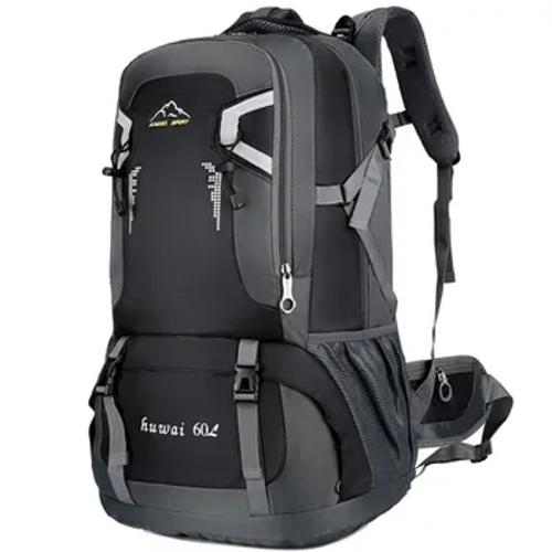 40/60L Isikhwama Samadoda Sokuqwala Izintaba Isikhwama Sokugibela Isikhwama I-Rucksack Sports Camping Isikhwama Sesikhwama Sesikole Sabesifazane Abesilisa