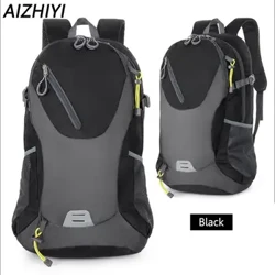 Backpack Teithio Mawr 40L Dynion Cynhwysedd Dyn Achlysurol Merched Bag Awyr Agored Dal dwr Mynydda Bag Beicio Heicio Chwaraeon Backpack