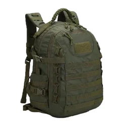 Backpack Gwersylla 35L Gwrth-ddŵr Merlota Pysgota Bag Hela Byddin Dactegol Filwrol Molle Dringo sach deithio Bagiau Awyr Agored mochila