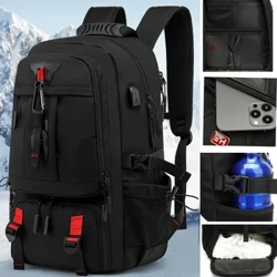 Ba Lô Ngoài Trời 50L 60L 80L Có Cổng USB Dành Cho Nam Gói Túi Dung Tích Lớn Unisex Thể Thao Đi Bộ Đi Bộ Đường Dài Cắm Trại Có Sẵn