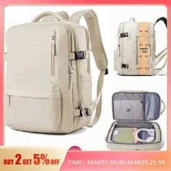 Classic Ehangu Teithio Backpack Merched Backpack Merched Capasiti Mawr Backpack Esgidiau Bag Teithio Backpack Awyr Agored Laptop Backpack