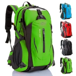 Backpack Gwersylla Gwydn NEWYDD 40L Bagiau Teithio Capasiti Mawr neilon Bagiau Awyr Agored Gwrth-ddŵr Bag Teithio Heicio